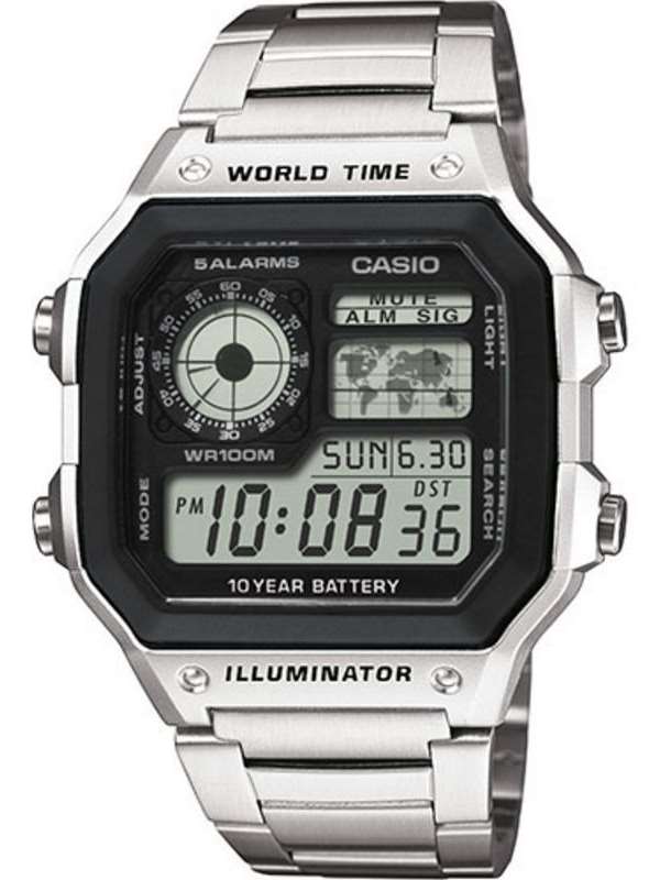 

Мужские наручные часы Casio AE-1200WHD-1AVEF