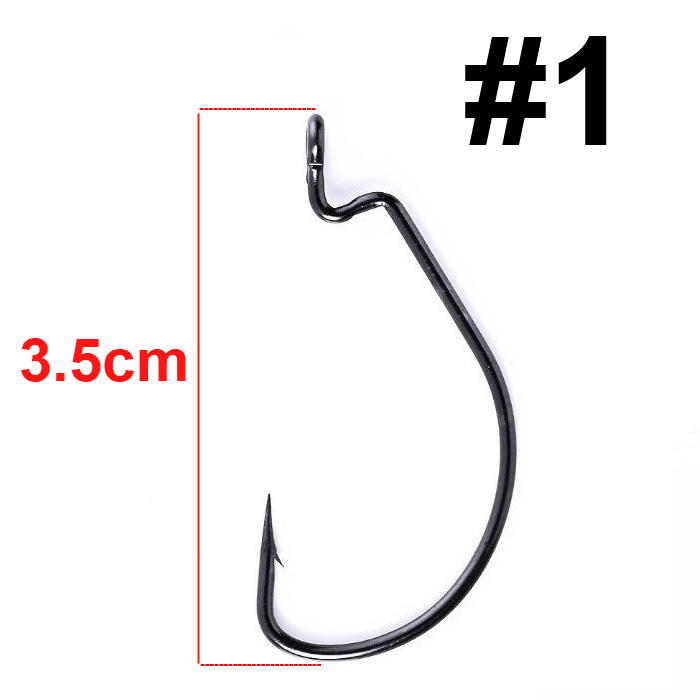 Офсетный крючок FOX Worm Offset Hook OEM #1 черный (1шт) – фото, отзывы,  характеристики в интернет-магазине ROZETKA от продавца: FOX