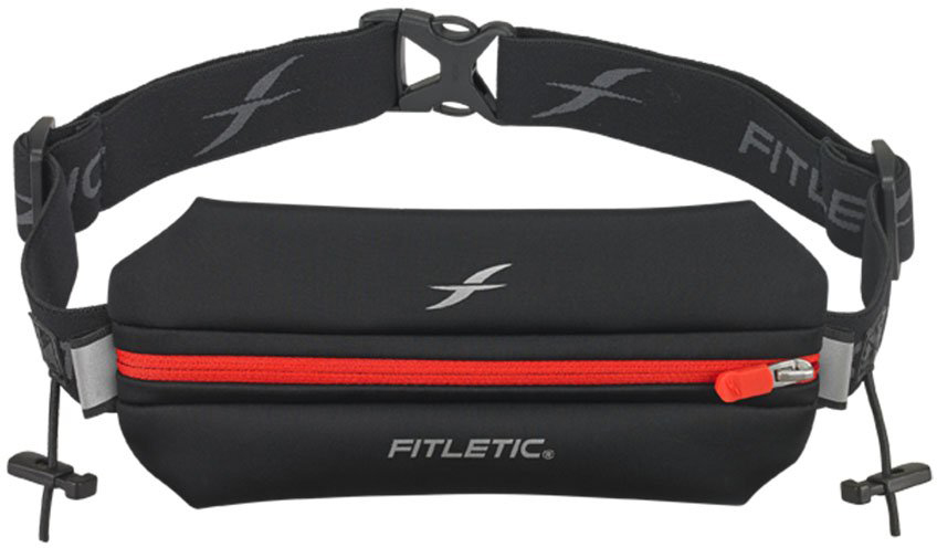 

Сумка на пояс для бега Fitletic NEO Racing Running Belt Черно-фиолетовая (N01R-07)