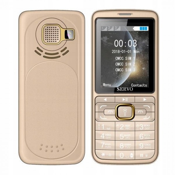 

Мобільний телефон Servo S10 gold (772 zp)