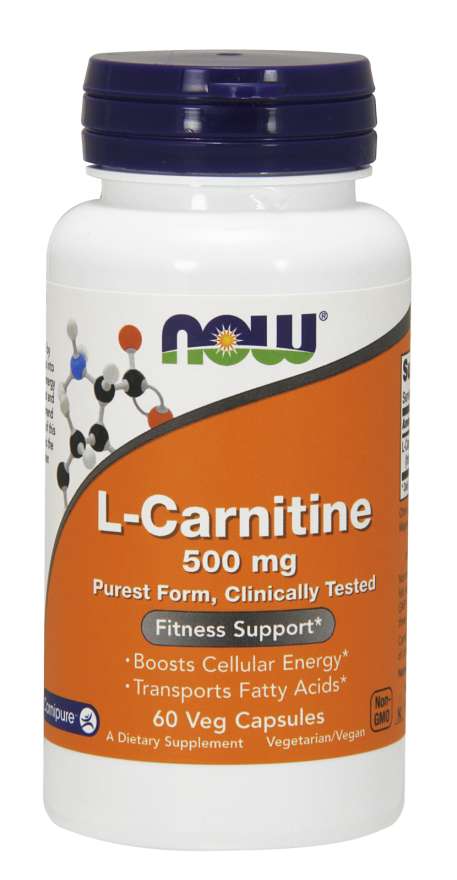 

Л-карнитин NOW L-Carnitine 500 мг (60 капсул) (334177)