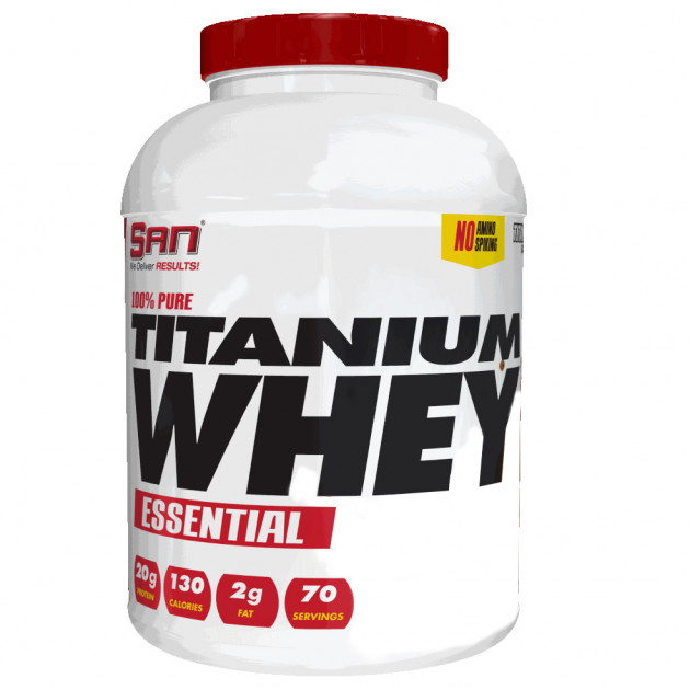 

Протеин SAN 100% Pure Titanium Whey Essential 2270 грамм Клубника (335322-6)