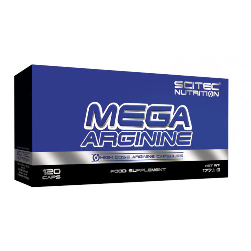 

Предтренировочный комплекс Scitec Nutrition Mega Arginine (120 капсул) (334181)