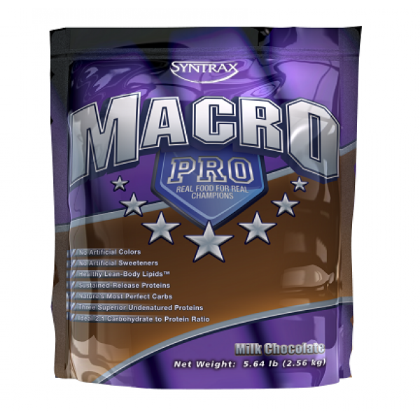

Гейнер Syntrax Macro Pro 2530 грамм Шоколад (334837-2)
