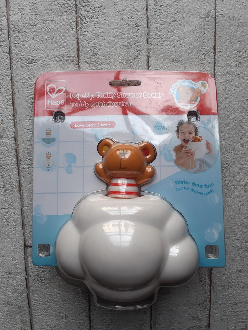 

Игрушка для ванны Hape Teddy принимает душ E0202