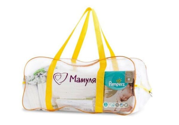 

Набор в роддом Mamapack Максипак 39 ед Huggies Elite Soft унисекс