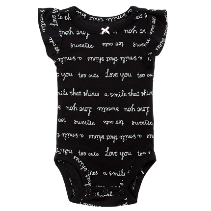 

Боди короткий рукав Carters 62 см черный 24860