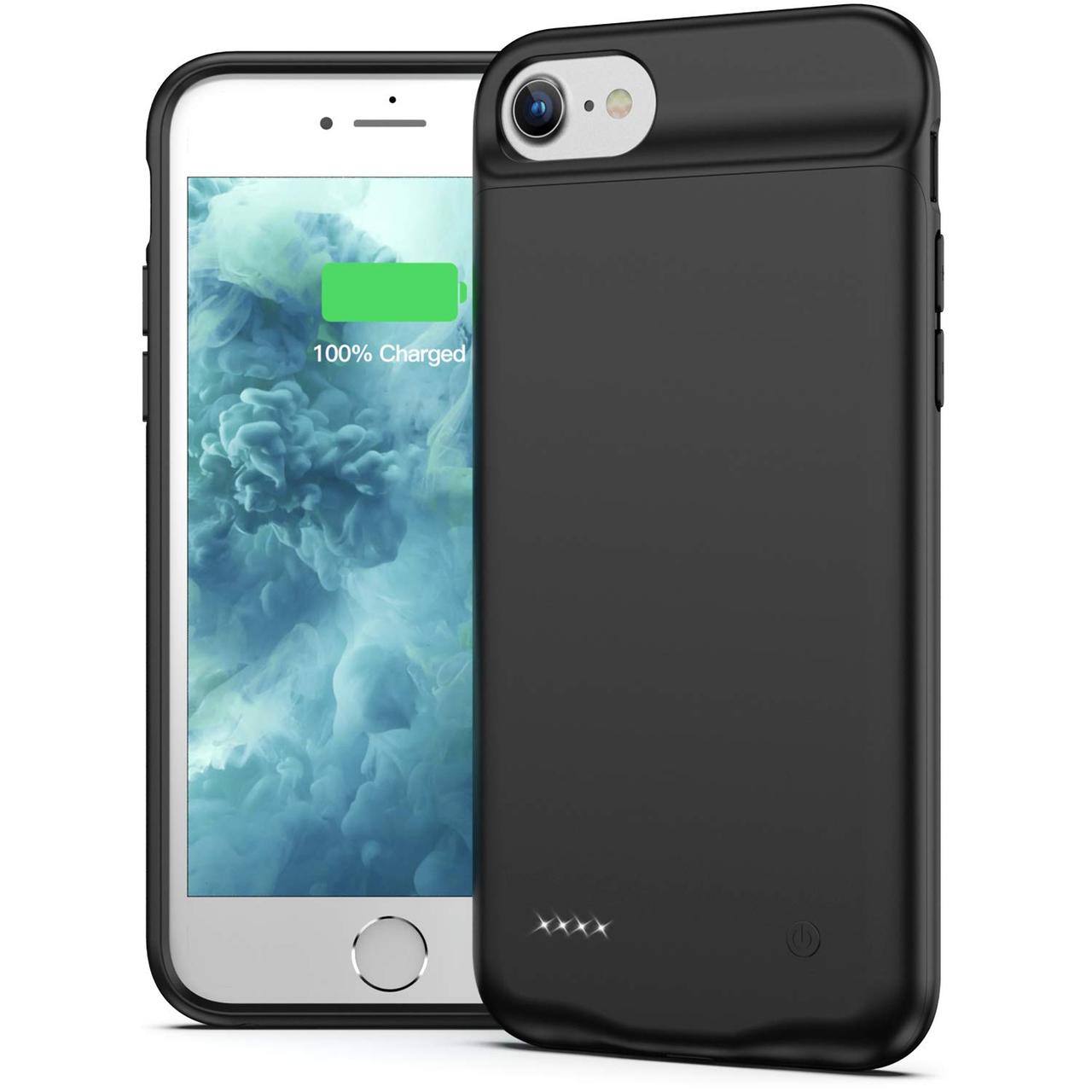 

Чехол аккумулятор Amacase для iPhone 6+ Black Power Bank (4000 мАч)