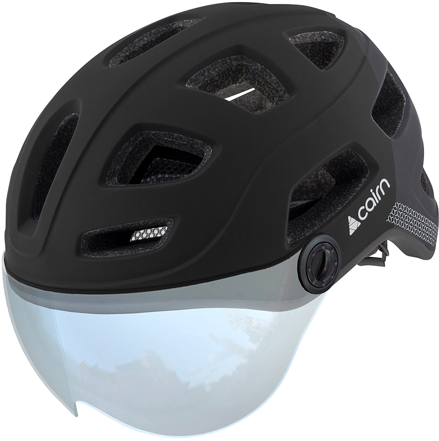 

Велосипедный шлем Cairn Quartz Visor L (58/62 см) Black (0300080-10-58)