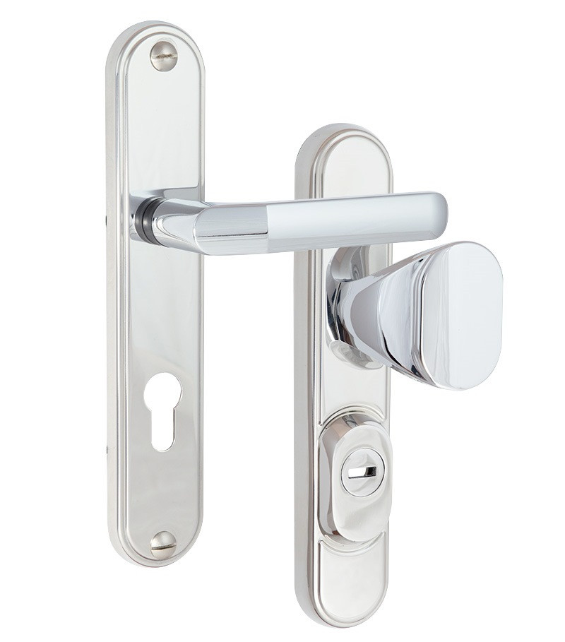 

Фурнитура защитная ROSTEX DECOR R fix-mov DIN PLATE 72 мм хром полированный 23 мм 4 класс (Чехия)