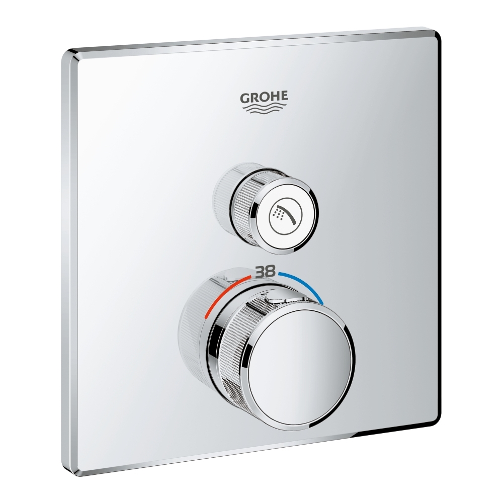 

Grohtherm SmartControl Термостат для душа, встраиваемый без подключения шланга