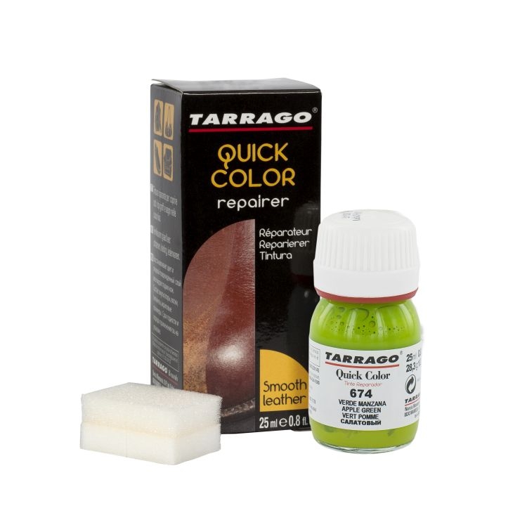 

Яркая желто-зеленая краска для кожи Tarrago Quick Color, 25 мл