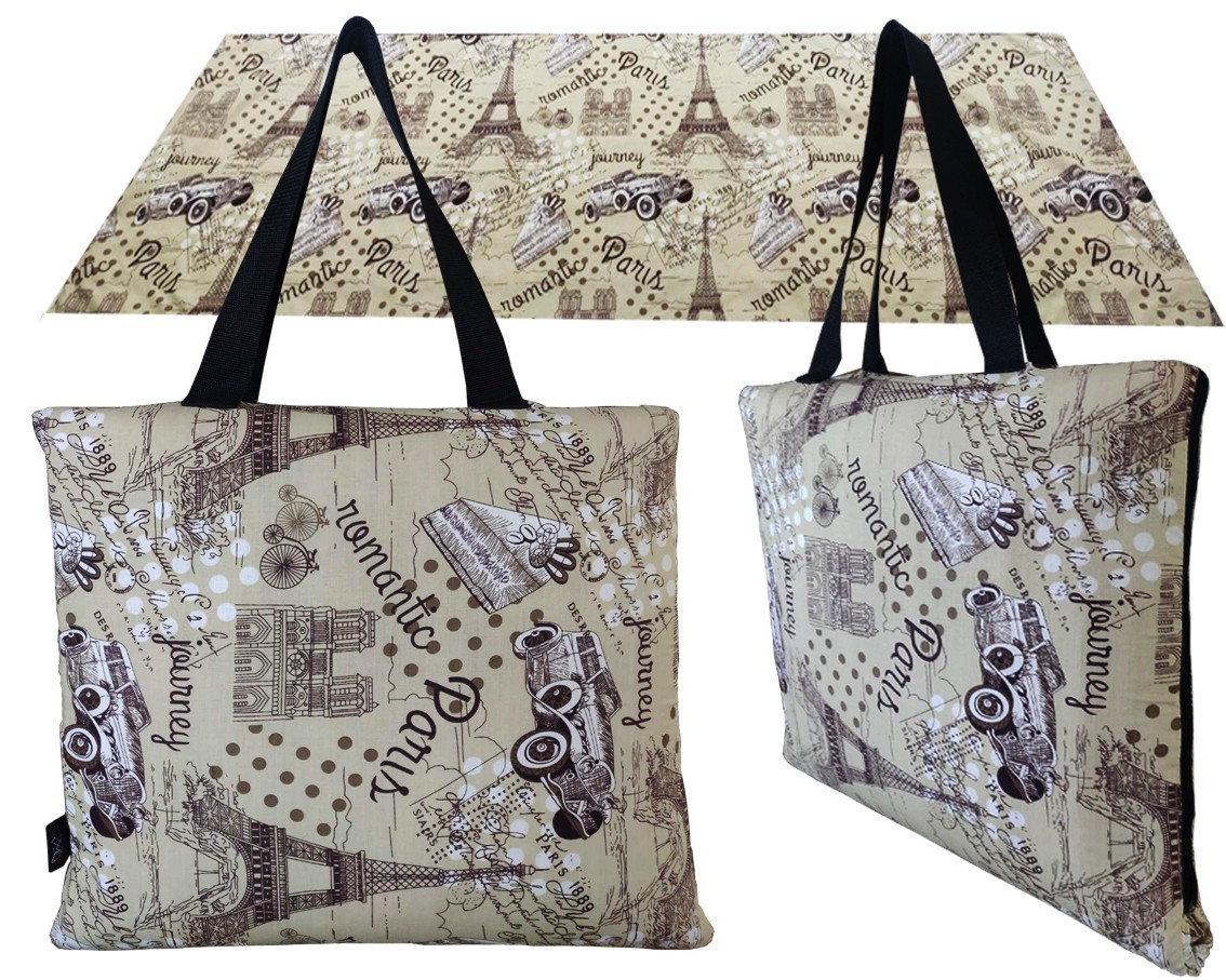 

Пляжная сумка коврик Coverbag L Париж