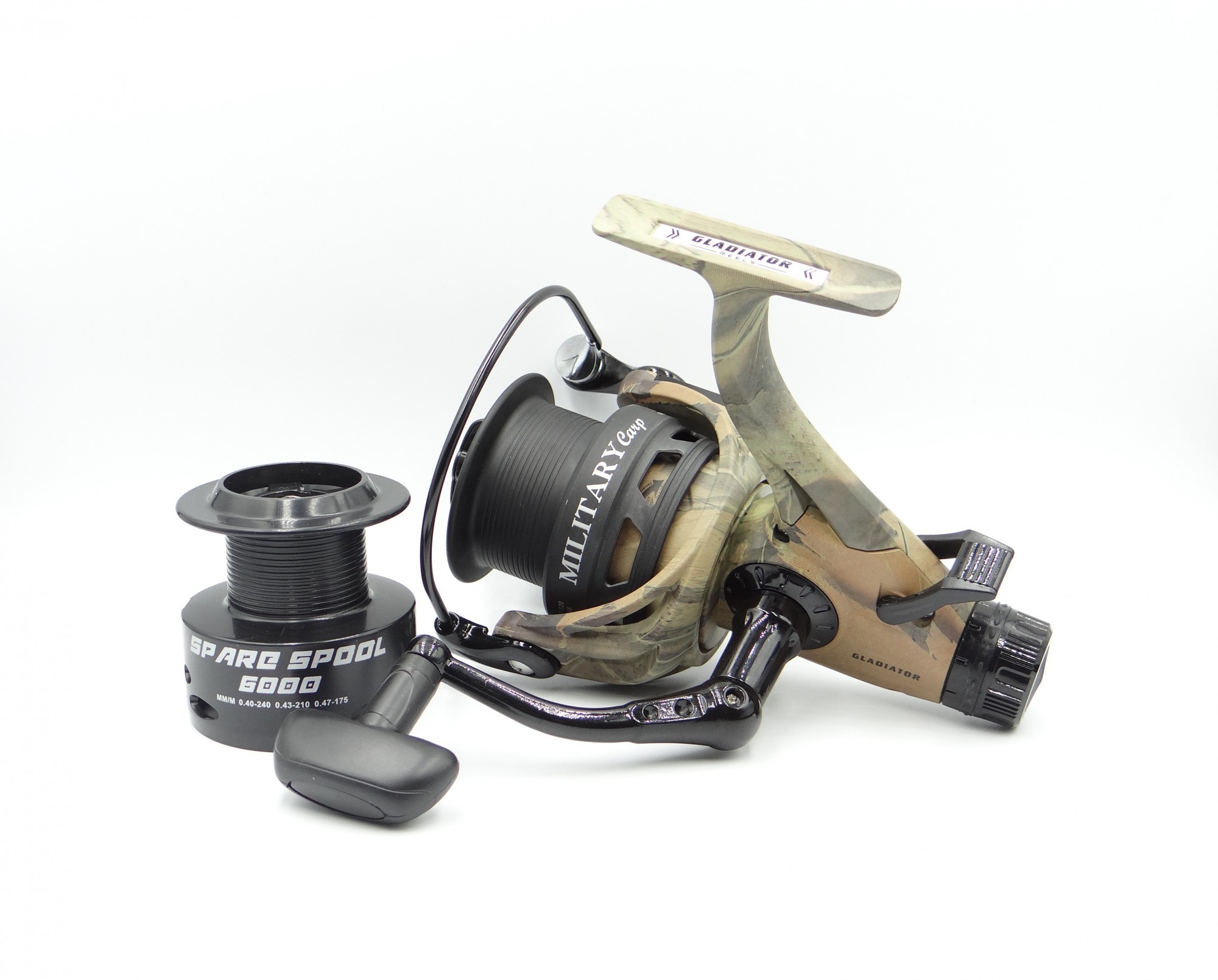 

Катушка Gladiator Military Carp 6000 5+1BB (MI-12-6000)