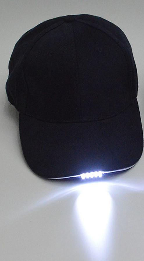 

Бейсболка со светодиодной подсветкой Joymay Hunter Blue