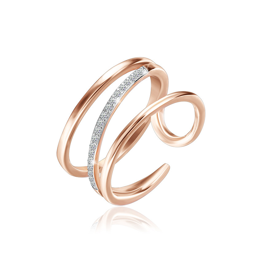 

Серебряное кольцо Сильвекс 925 17 (К3Ф/261-17)