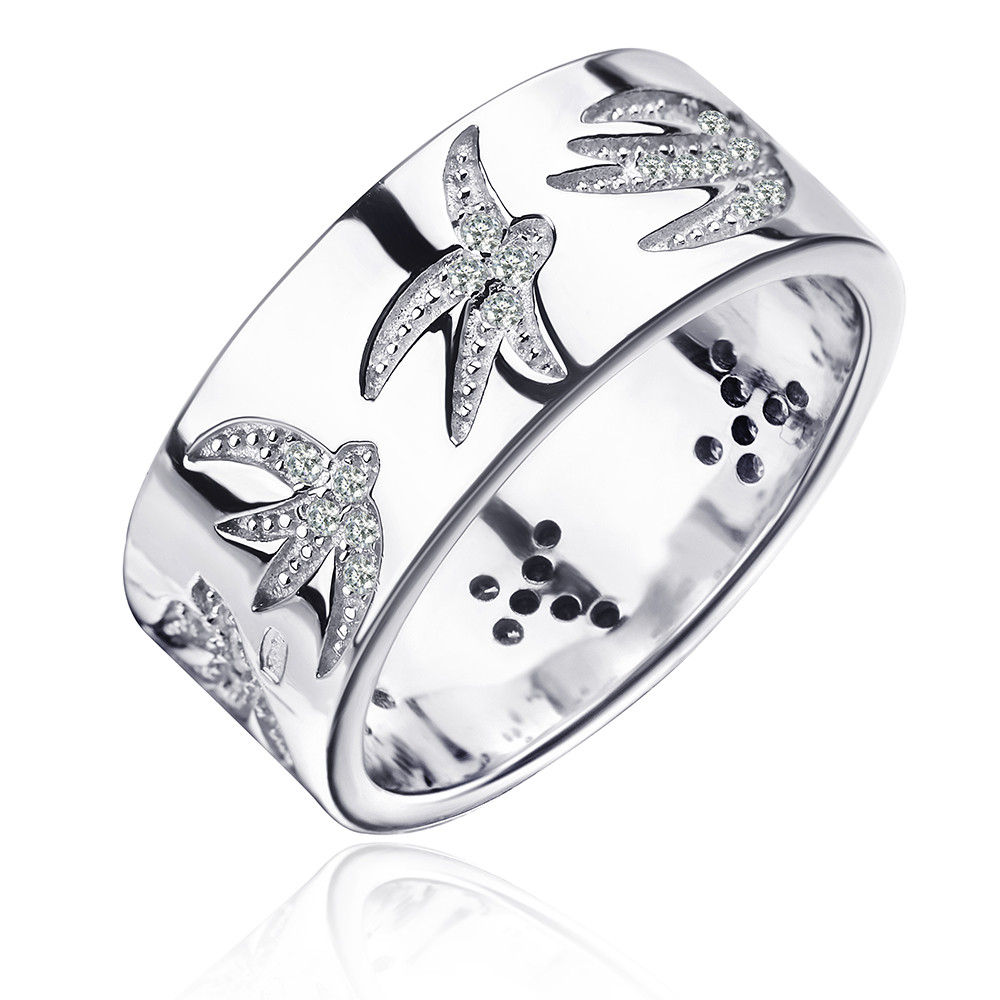 

Серебряное кольцо Сильвекс 925 18 (К2Ф/2029-18)
