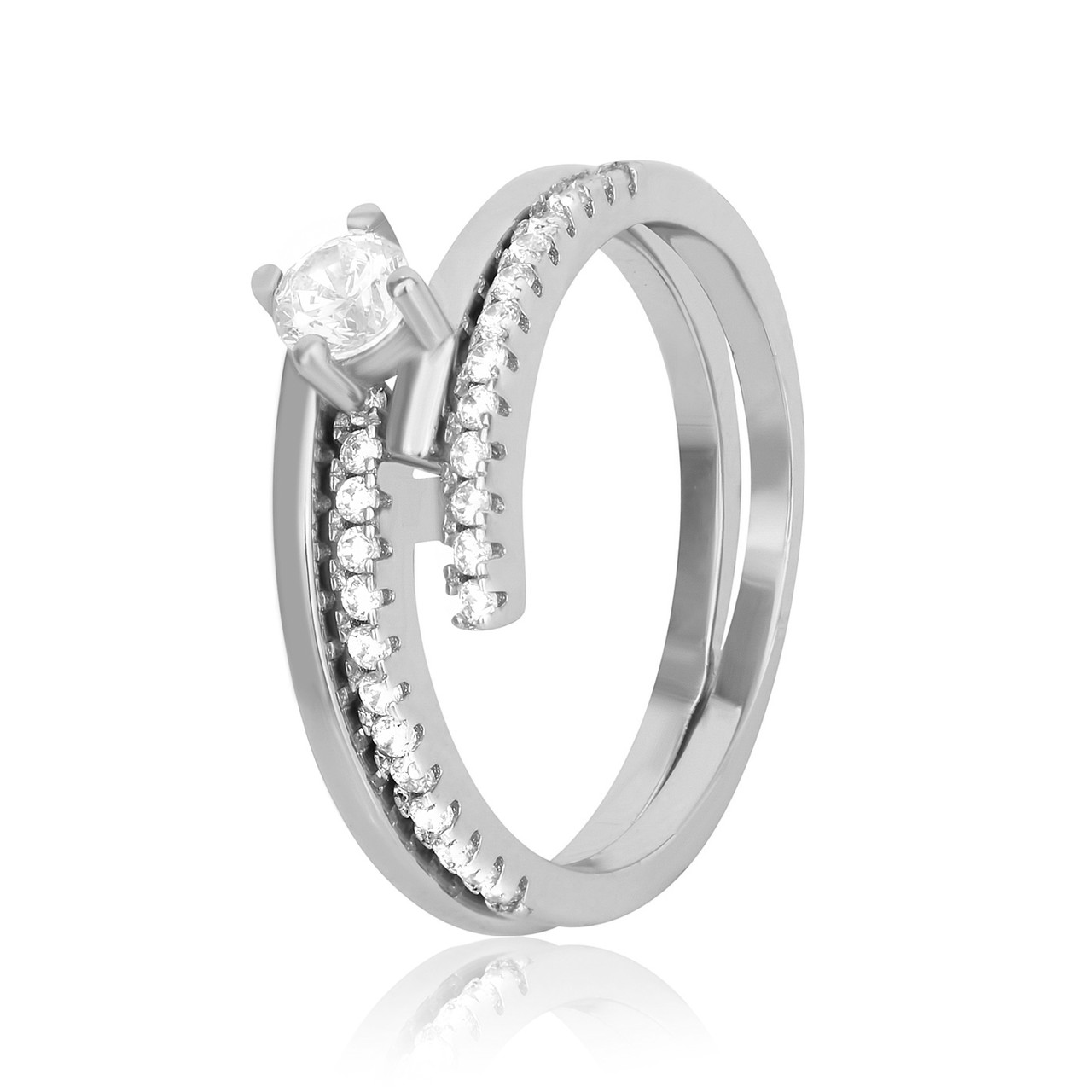 

Серебряное кольцо Сильвекс 925 17 (К2Ф/227-17)