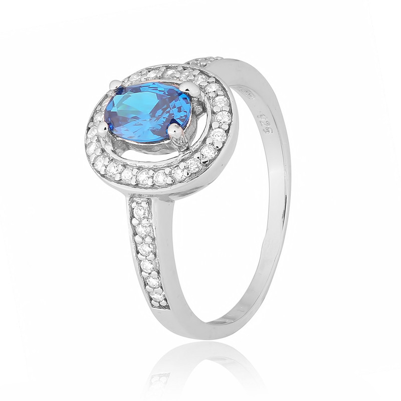 

Серебряное кольцо Сильвекс 925 15,9 (КК2ФЛТ/482-В)
