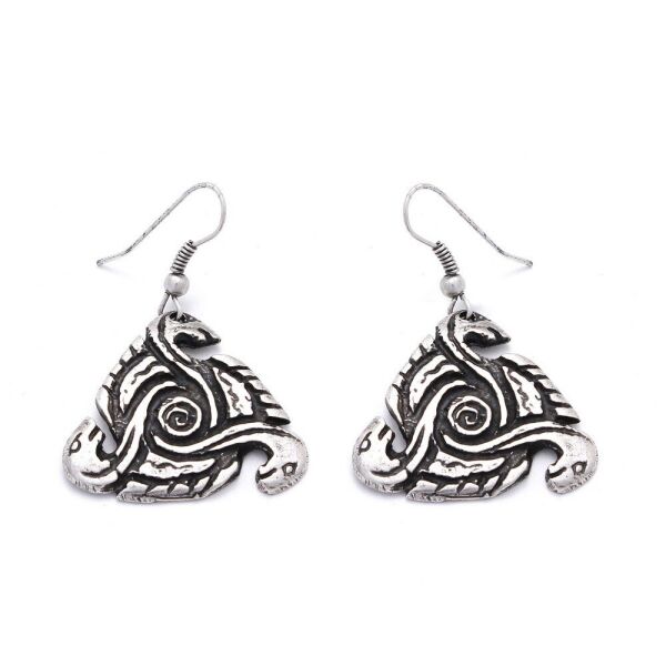 

Серьги Скифская Этника Три змеи 102044970-7