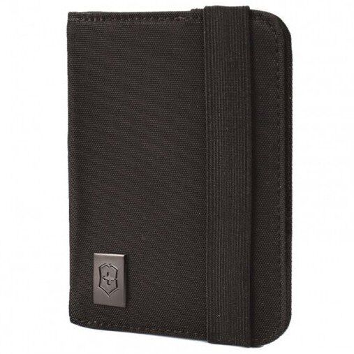 

Черная обложка для паспорта Victorinox Travel ACCESSORIES 4.0/Black Vt311722.01