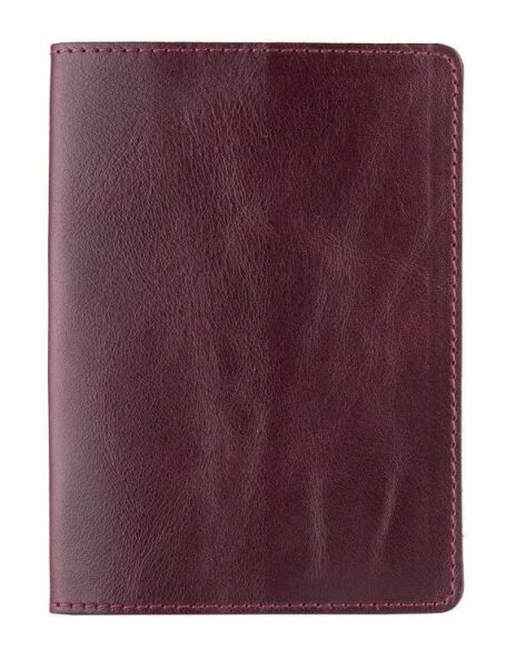 

Кожаная обложка на паспорт HiArt PC-01 Crystal Sangria Фиолетовый
