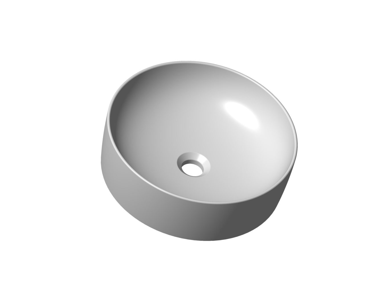 

Керамическая раковина (умывальник) накладная VILAN ERTI RING 40 40х40х12,5