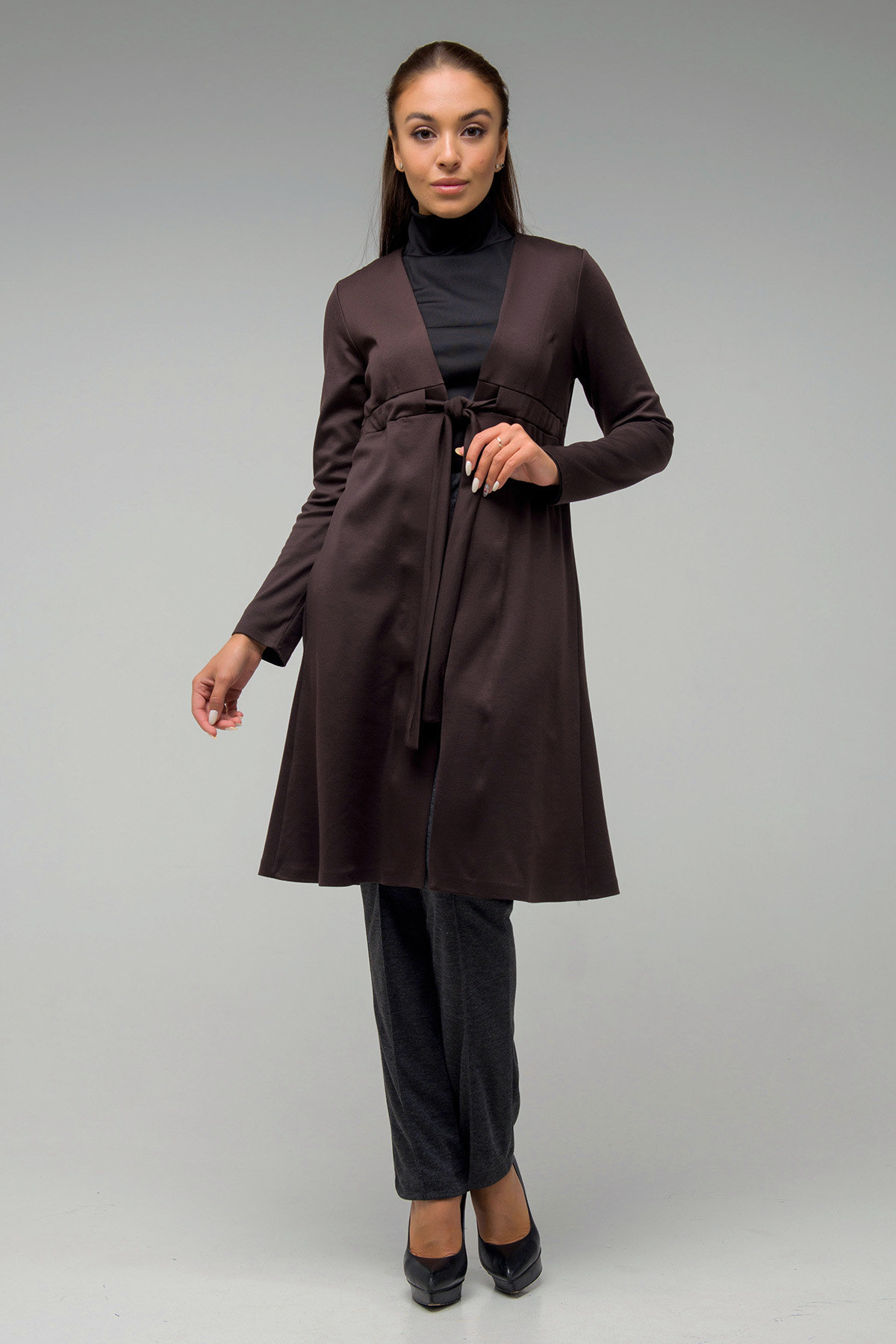 

Кардиган FLFashion Шаде СКШ2664 50 коричневый