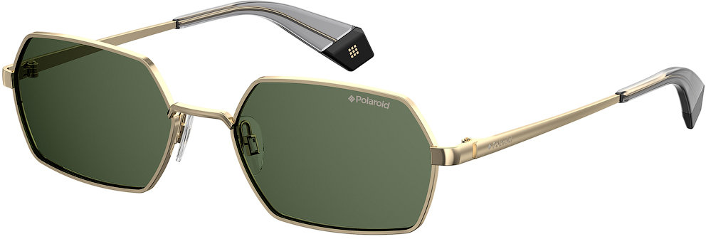 

Женские солнцезащитные очки Polaroid с поляризационными линзами, прямоугольные (P6068S-PEF56UC) золотые