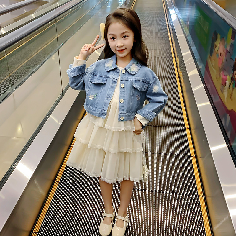 

Комплект для девочки 2 в 1 Пломбир Berni Kids (130) Голубой (54672)