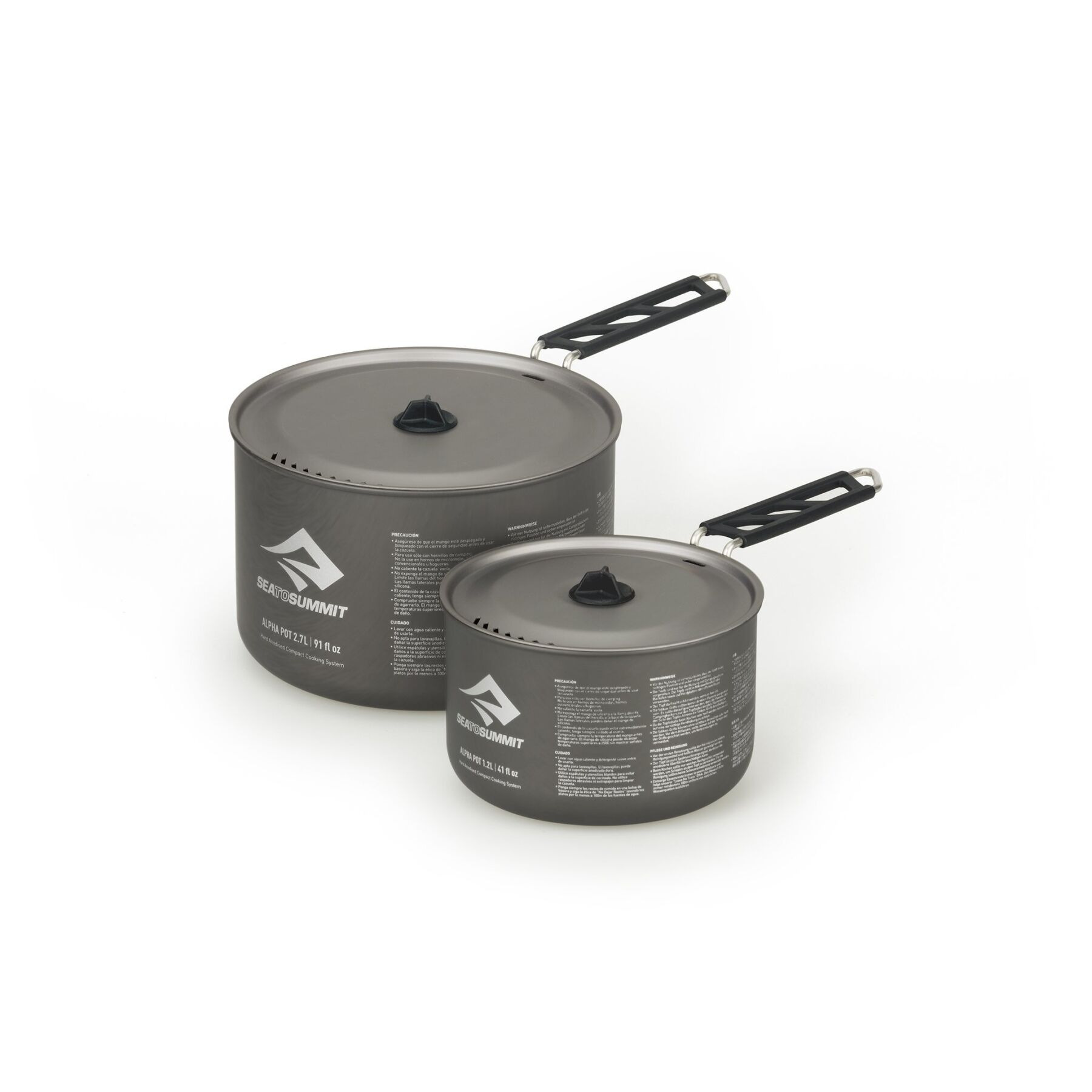

Набор посуды Sea To Summit Alpha Pot Set 2.0 Grey STS APOTASETM