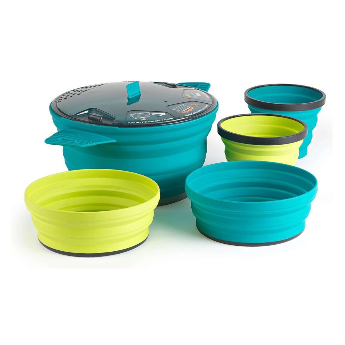 

Набор посуды Sea To Summit X-Set 31 Mix Color STS AXSET31PB