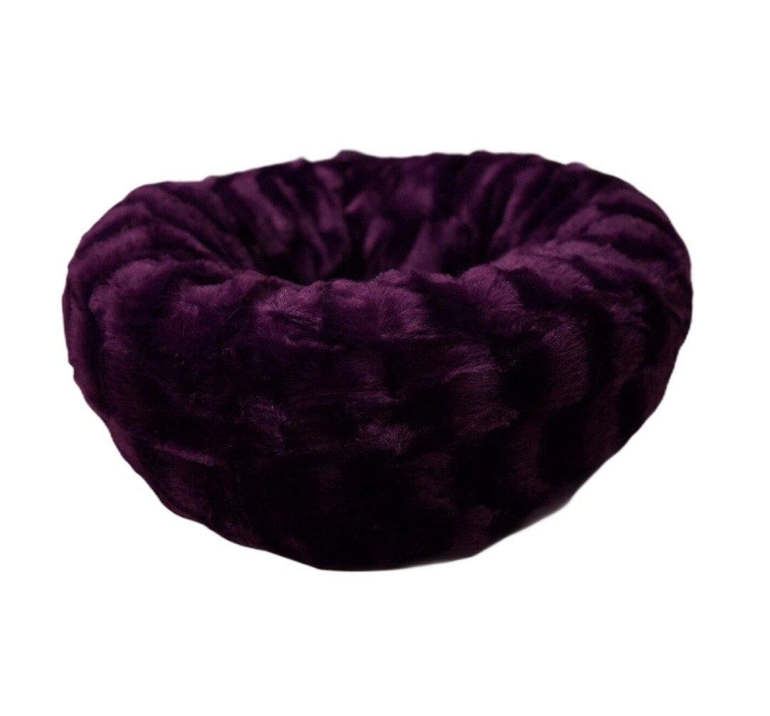 

Подушка-лежак для кошек и собак без ворса Pets Pillows Фиолетовая диаметр 50 см purple(611)