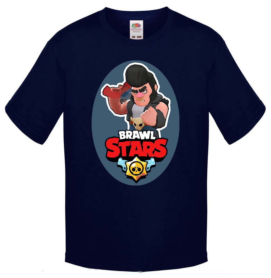 

Футболка хлопковая Fruit of the Loom Brawl Stars Bull Темно-синий 116 см STSB25BM116