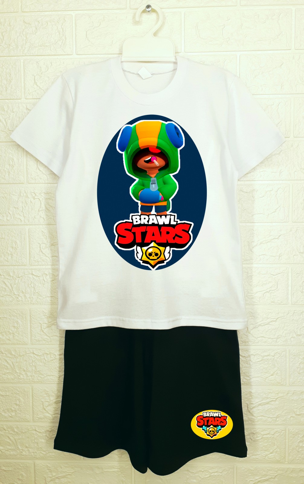 

Костюм ArtSvet 116 см Бравл Старс (Brawl Stars) Белый ARTK2MB116