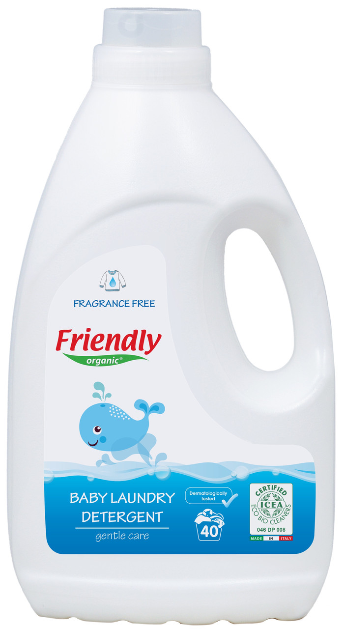Органический жидкий стиральный порошок Friendly organic без запаха 2000 ...