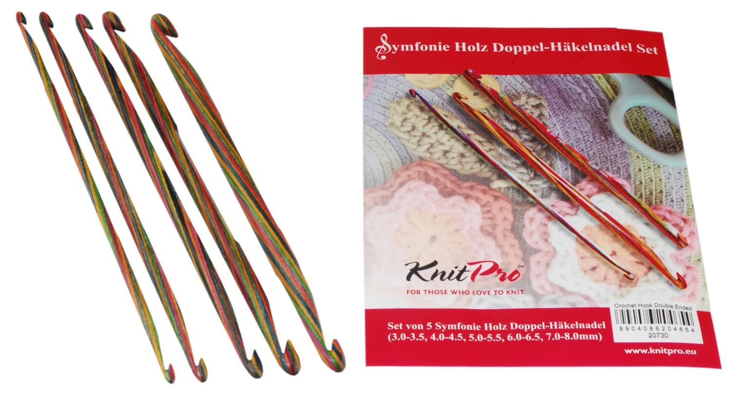 

Набор деревянных двухсторонних крючков для вязания Symfonie Wood KnitPro 20730
