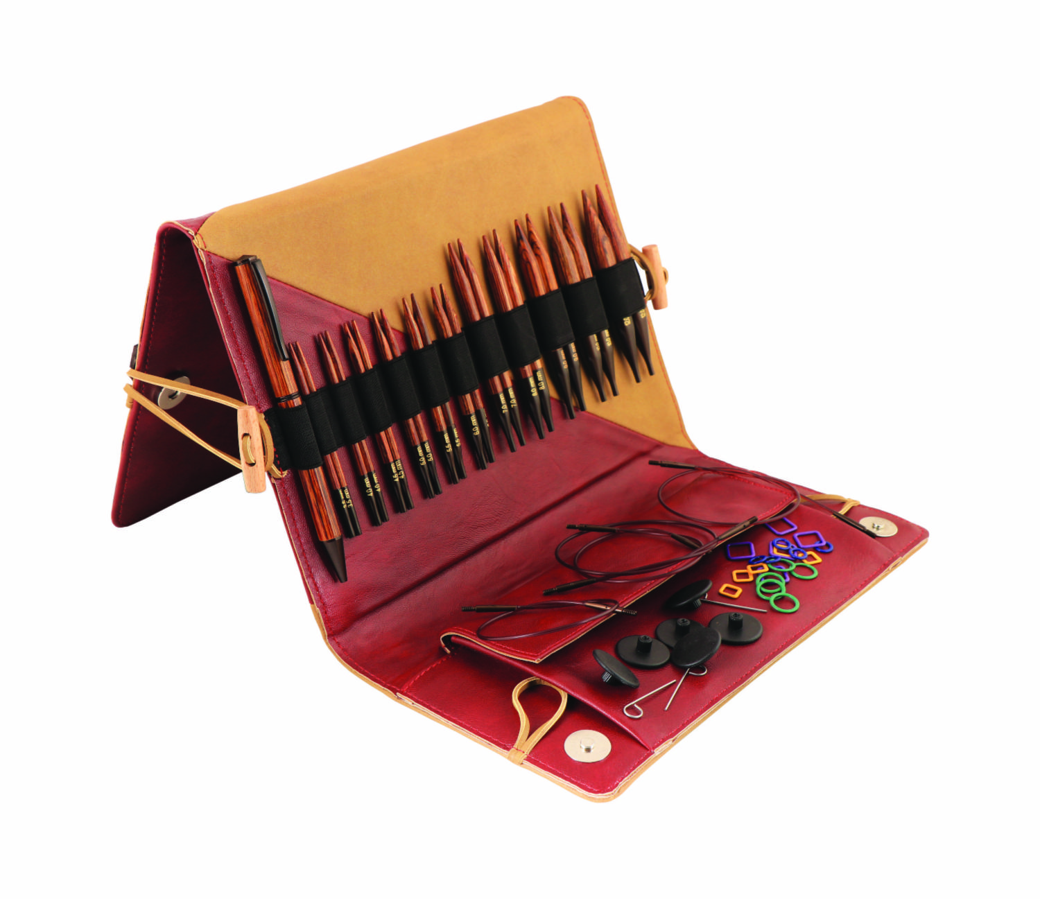 

Набор деревянных укороченных съемных спиц Deluxe Ginger KnitPro 31282
