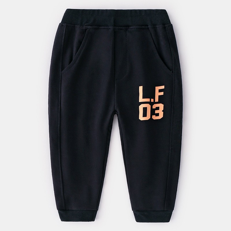 

Спортивные штаны L.F 03 для мальчиков черного цвета, арт. - 40858 - 130см