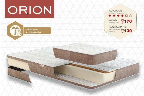 

Матрас ортопедический Come-for Орион 90x190 см