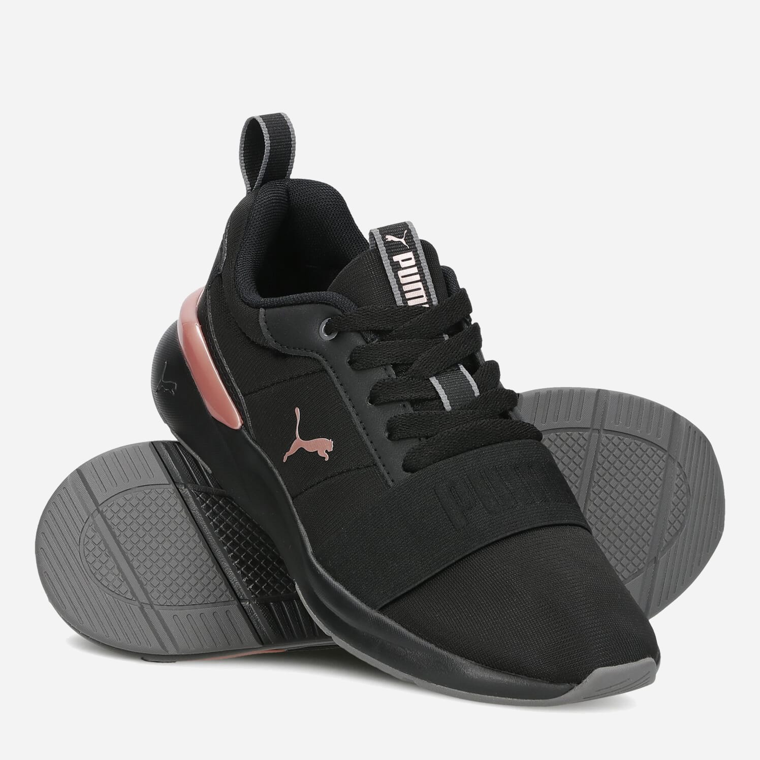 Puma rose gold and black sale