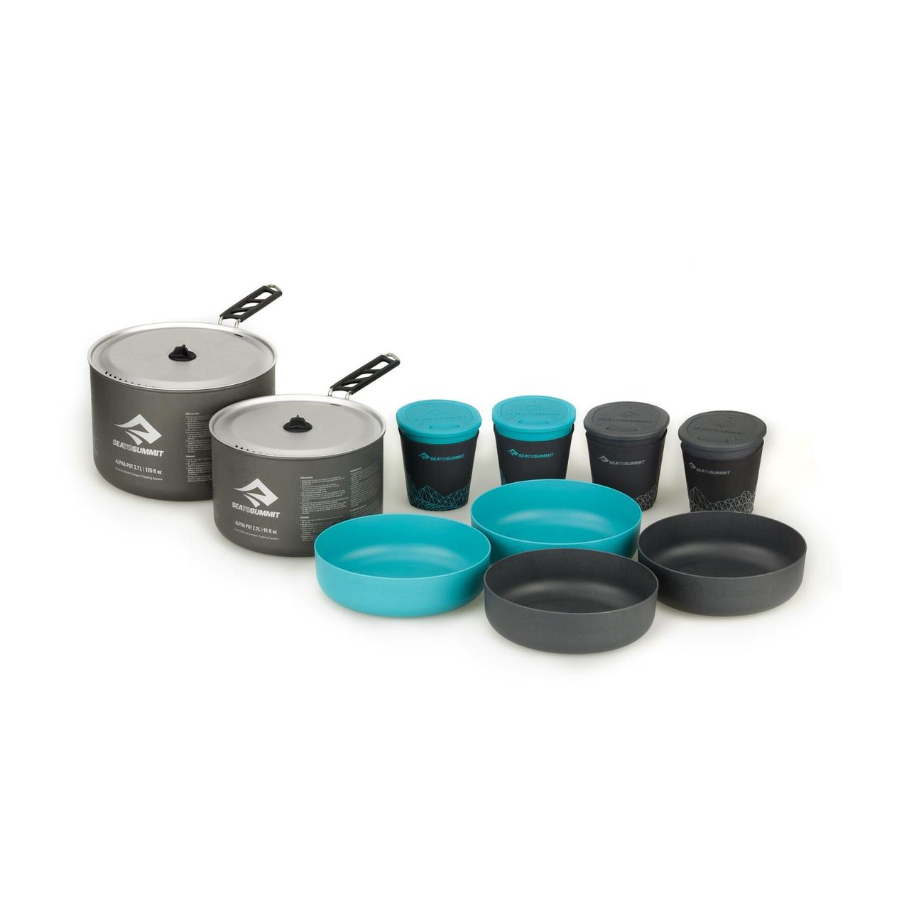 

Набір посуду Sea To Summit Alpha Cookset 4.2 Pacific Blue/Grey (STS APOTACKSET4.2)