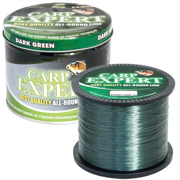 

Леска фидерная Carp Expert Dark Green 1200 м 0.27 мм 9.8 кг