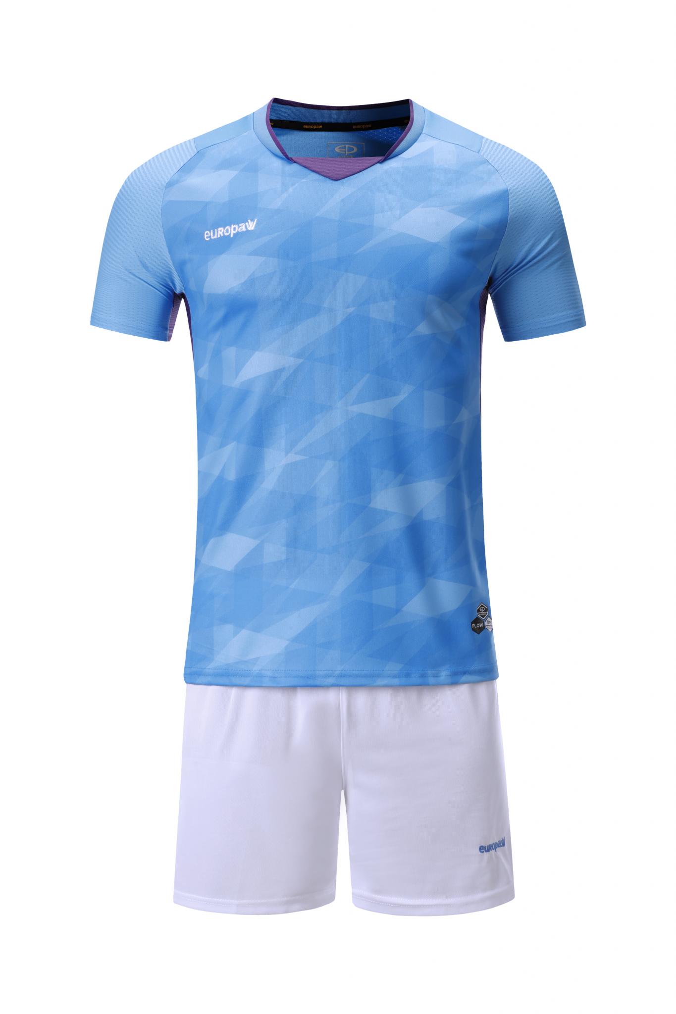 

Футбольная форма Europaw 027 голубо-белая [S]