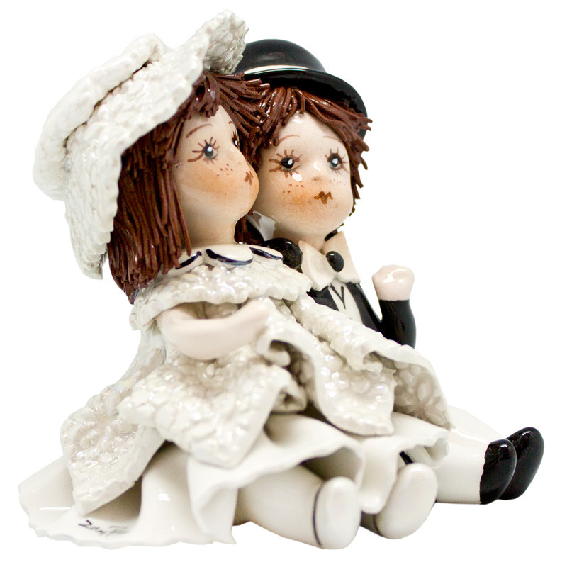 

Фигурка из фарфора Zampiva «Космическая любовь», h-20x12x10 см (517-0200)