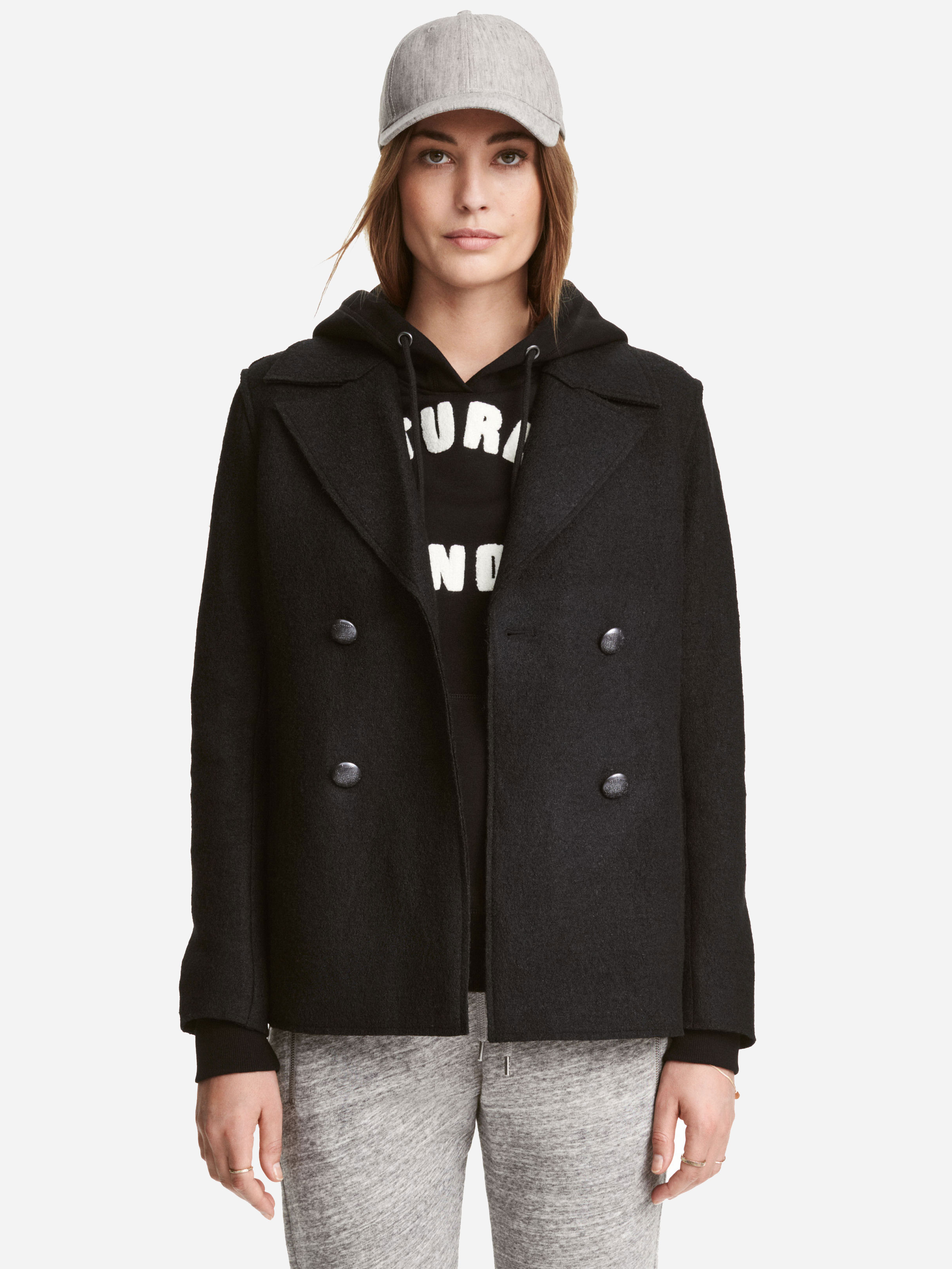 

Пальто H&M XAZ065853NWEI  Черное, Пальто H&M XAZ065853NWEI 34 Черное