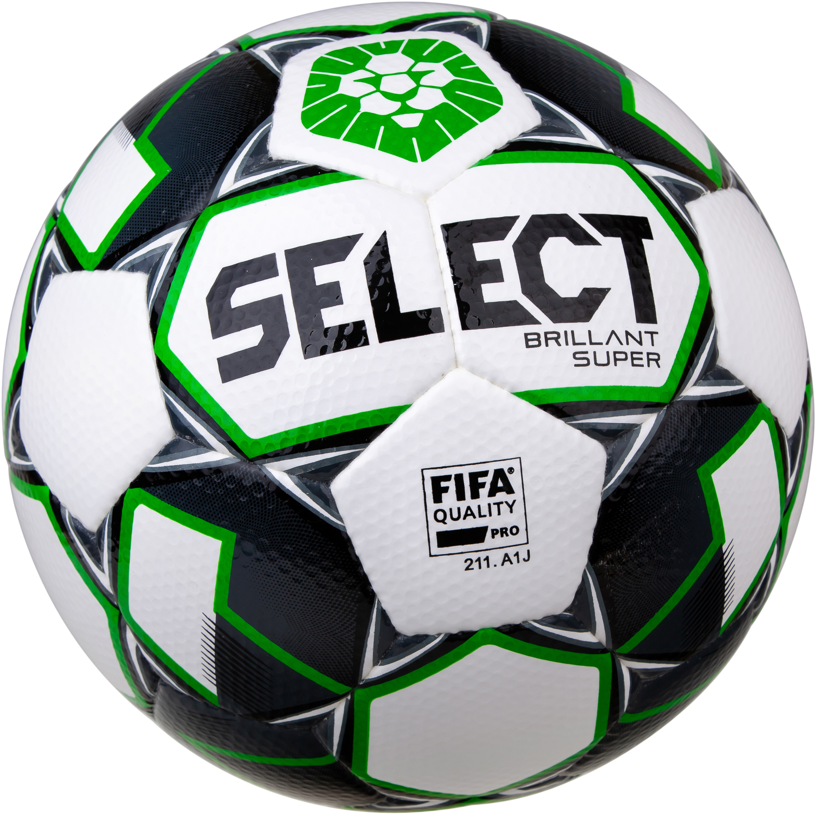 

Мяч футбольный Select Brillant Super PFL (013) №5 White-Green (5703543229499)