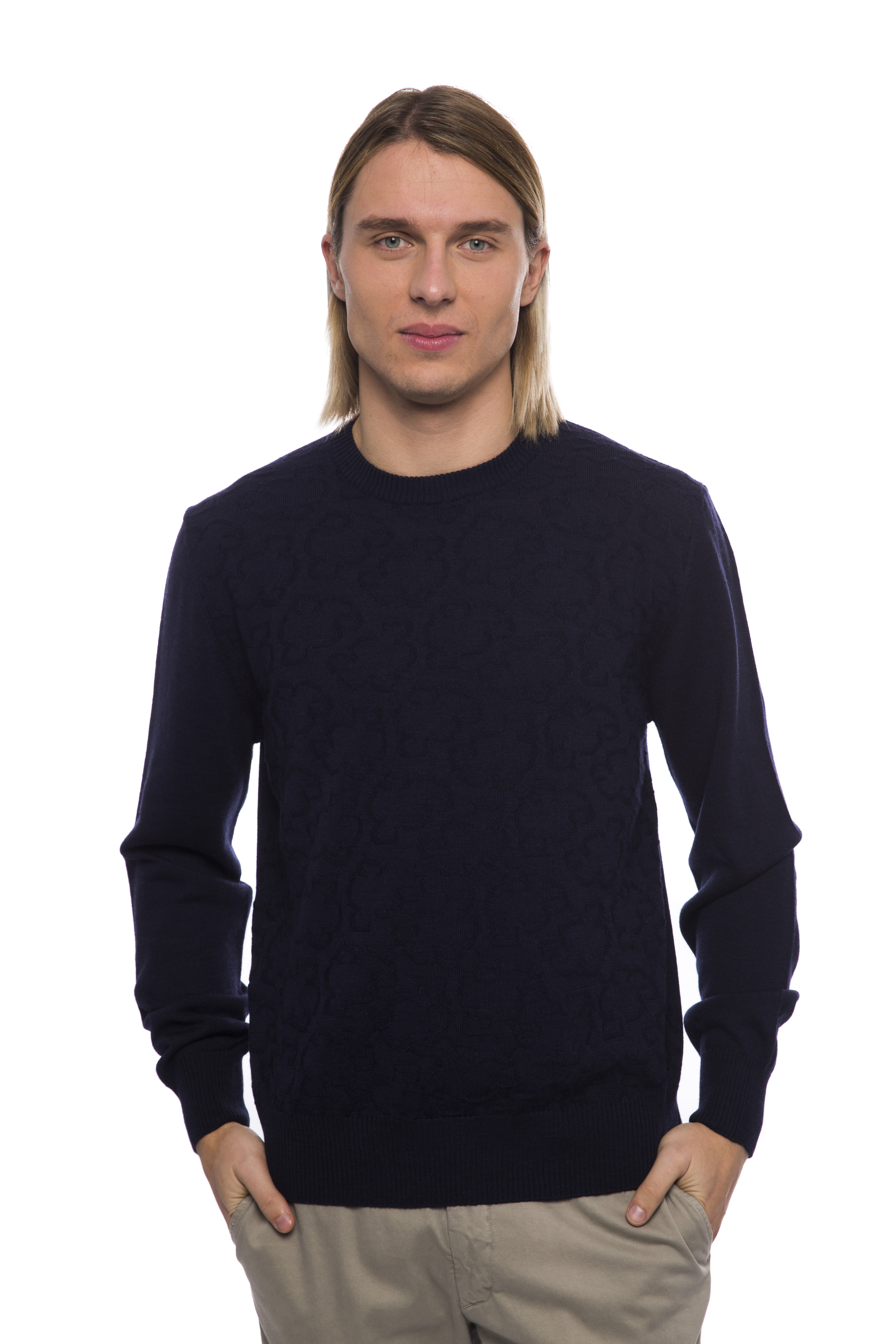 

Джемпер Billionaire  Синий MRA203L, Джемпер Billionaire L Синий MRA203L