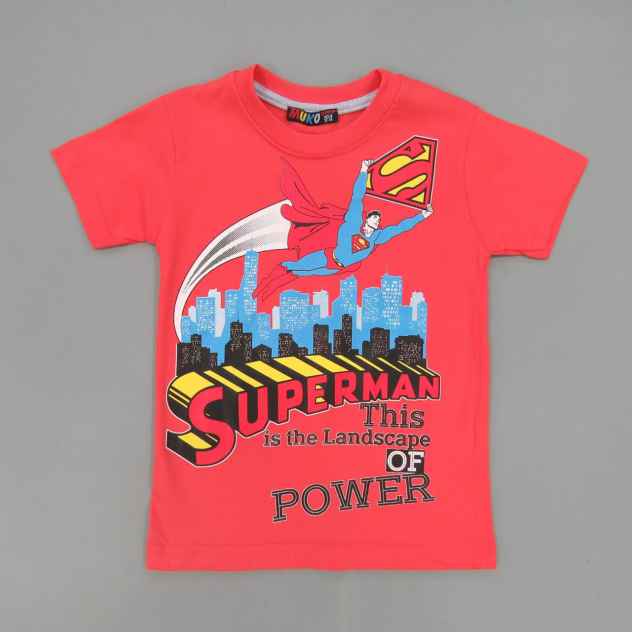 

Футболка Superman MUKO kids для мальчика 122 см Красная 14209