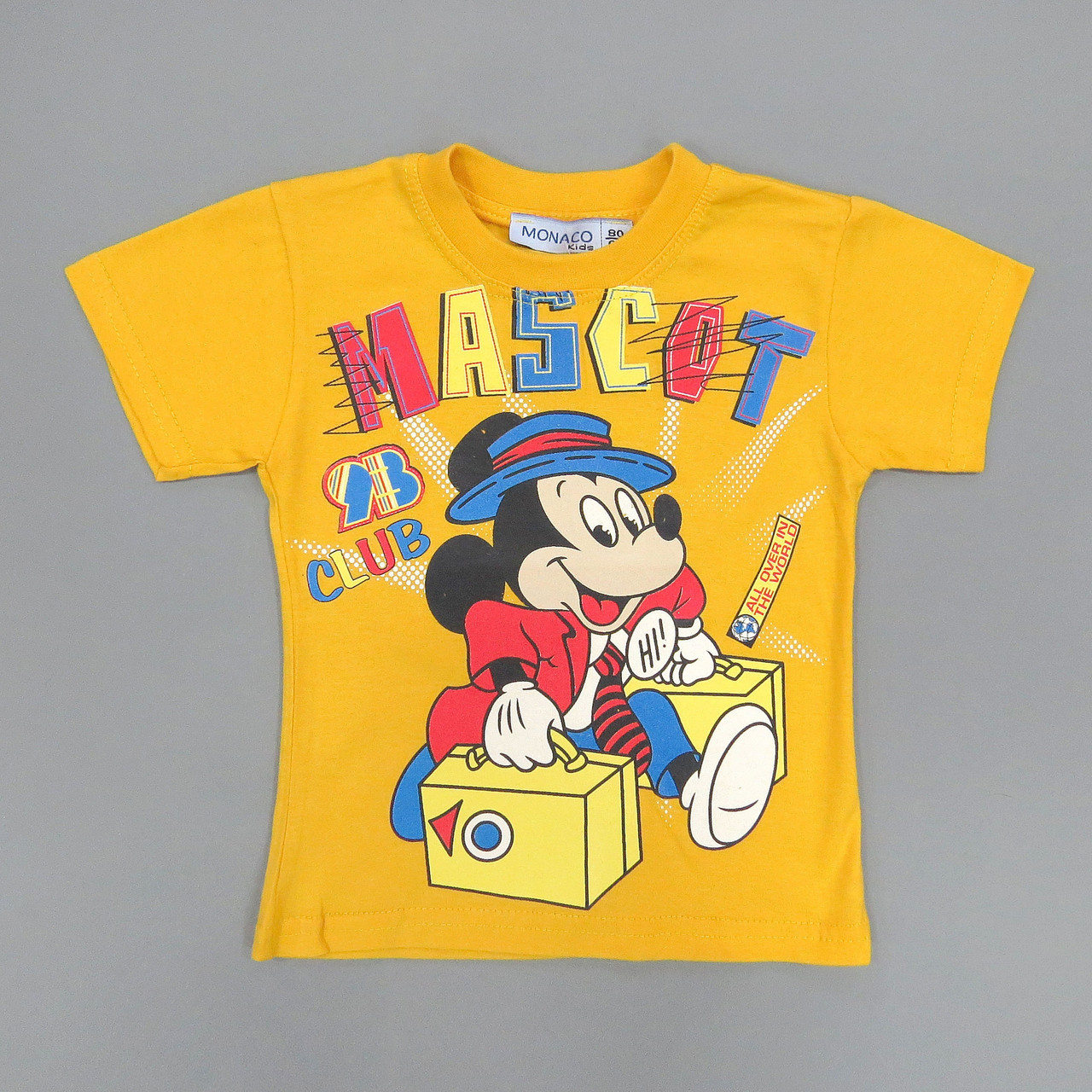

Футболка Mickey Mouse MONACO Kids для мальчика 80 см Желтая 14161